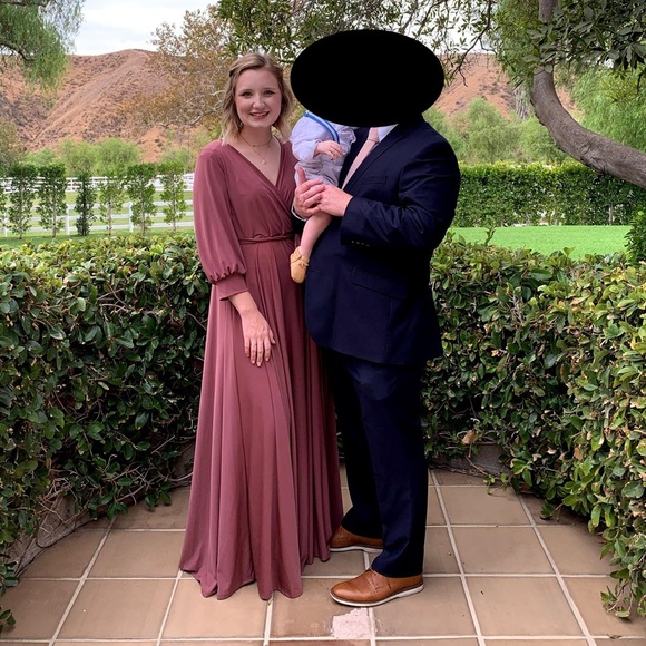 Brigitte Brianna Wrap Maxi Dress - Picture 4 of 4